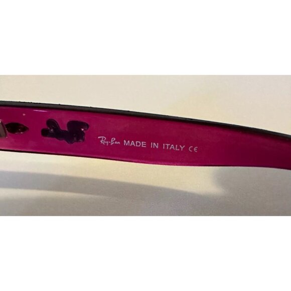 Ray Ban Woman’s Sunglasses Violet/Purple Lei Peng Made In Italy New Vacation Sum - Picture 5 of 8